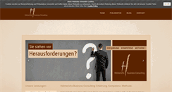 Desktop Screenshot of helmerichs-consulting.de