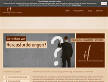 Tablet Screenshot of helmerichs-consulting.de